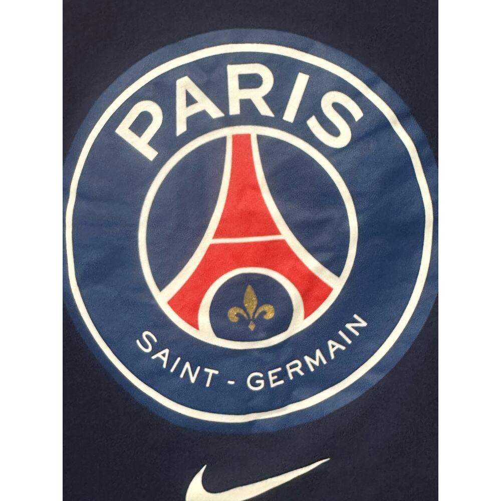 Nike Blue T-Shirt - Paris Saint Germain Logo - Size S - Picture 3 of 5